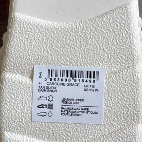 Clarks Collection Caroline Grace Leather Slip-On Sneakers Tan Size‎ 9.5 NWT - Picture 7 of 9